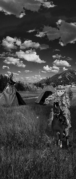 First Contact, American Girl Dolls, american girl company, colonialism, nimipuu, nez perce,native american, kaya,  Diorama,Diagrams,Jaclin Paul