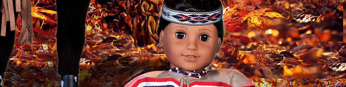 First Contact, American Girl Dolls, american girl company, colonialism, nimipuu, nez perce, native american, kaya,  Diorama,Diagrams,Jaclin Paul