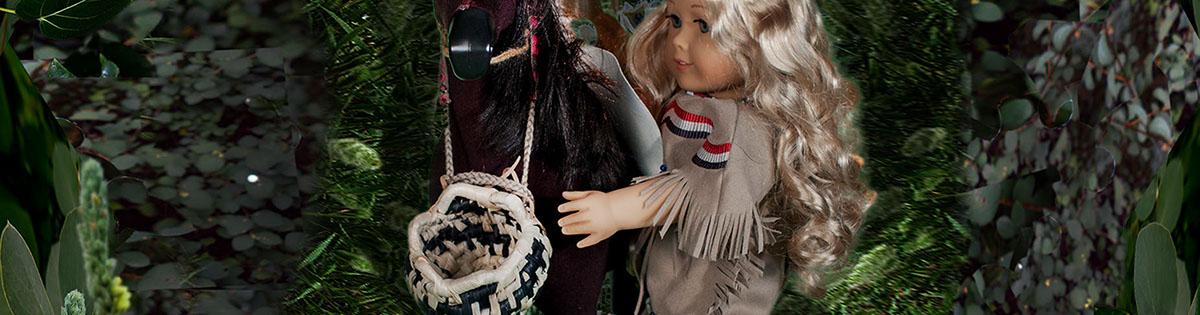 First Contact, American Girl Dolls, american girl company, colonialism, nimipuu, nez perce, native american, kaya,  Diorama Diagrams Jaclin Paul
