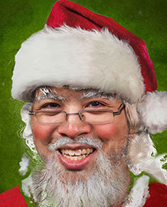 U.S. CENSUS, JESUS, Santa, sansus, photoshop